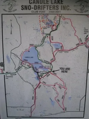 Sno Drifter snowmobile trail